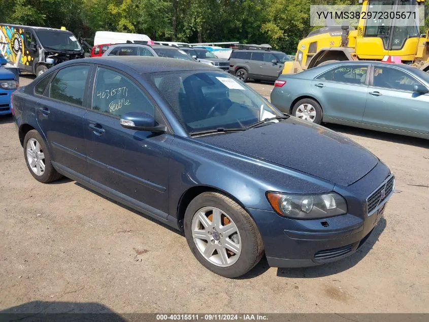 YV1MS382972305671 2007 Volvo S40 2.4I