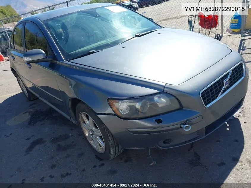 2007 Volvo S40 T5 VIN: YV1MH682872290015 Lot: 40431454