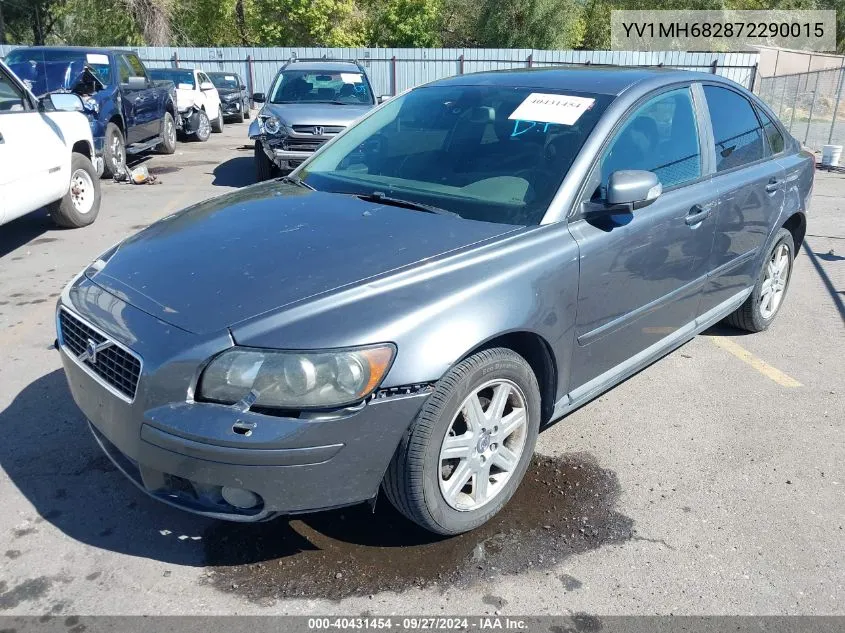 2007 Volvo S40 T5 VIN: YV1MH682872290015 Lot: 40431454