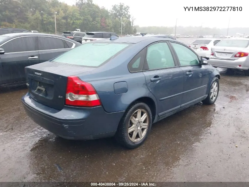 YV1MS382972277810 2007 Volvo S40 2.4I