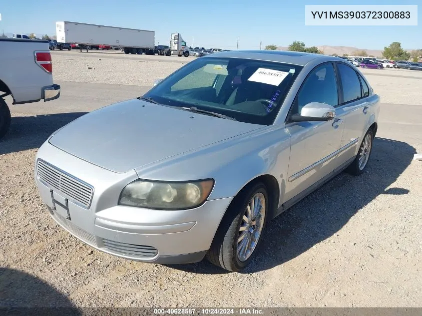 2007 Volvo S40 2.4I VIN: YV1MS390372300883 Lot: 40628587