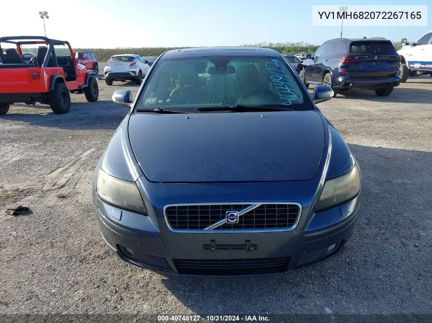 2007 Volvo S40 T5 VIN: YV1MH682072267165 Lot: 40748127