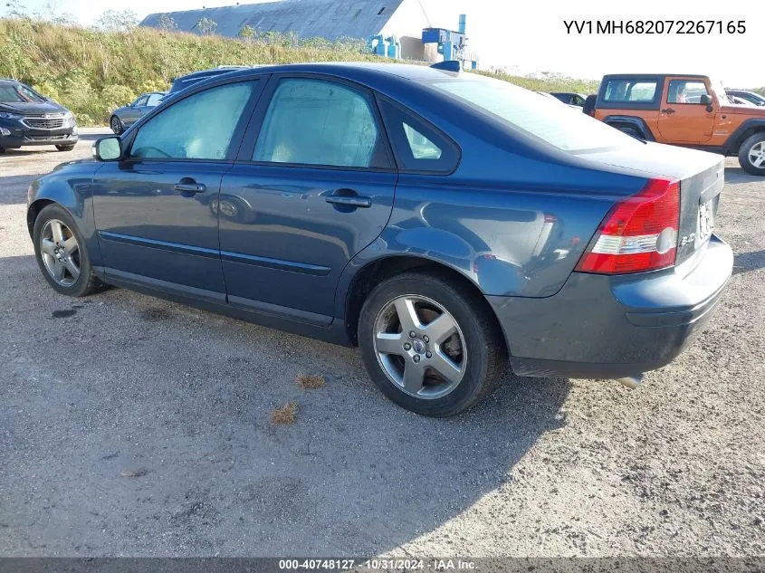 2007 Volvo S40 T5 VIN: YV1MH682072267165 Lot: 40748127