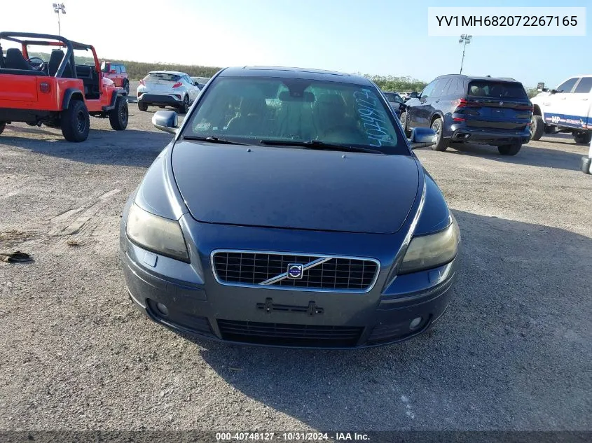 2007 Volvo S40 T5 VIN: YV1MH682072267165 Lot: 40748127