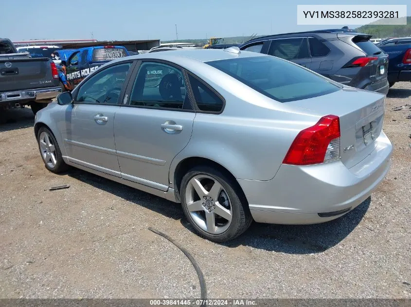 YV1MS382582393281 2008 Volvo S40 2.4I