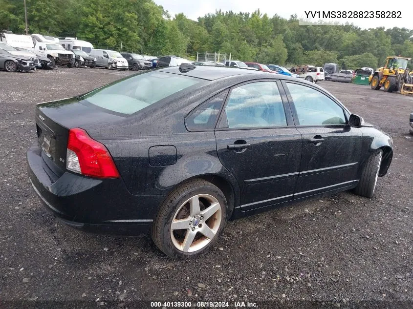 YV1MS382882358282 2008 Volvo S40 2.4I