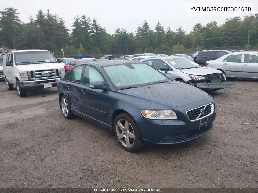 YV1MS390682364630 2008 Volvo S40 2.4I