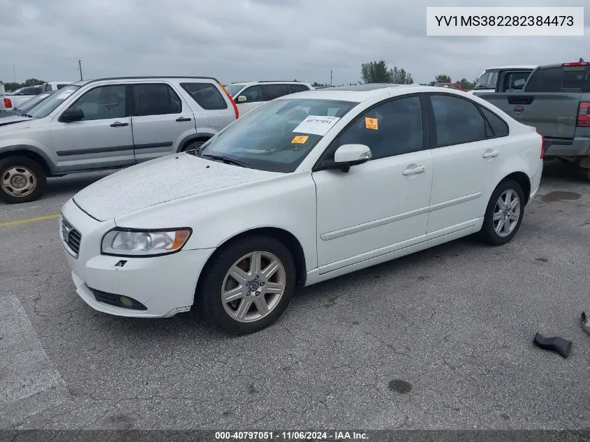 YV1MS382282384473 2008 Volvo S40 2.4I