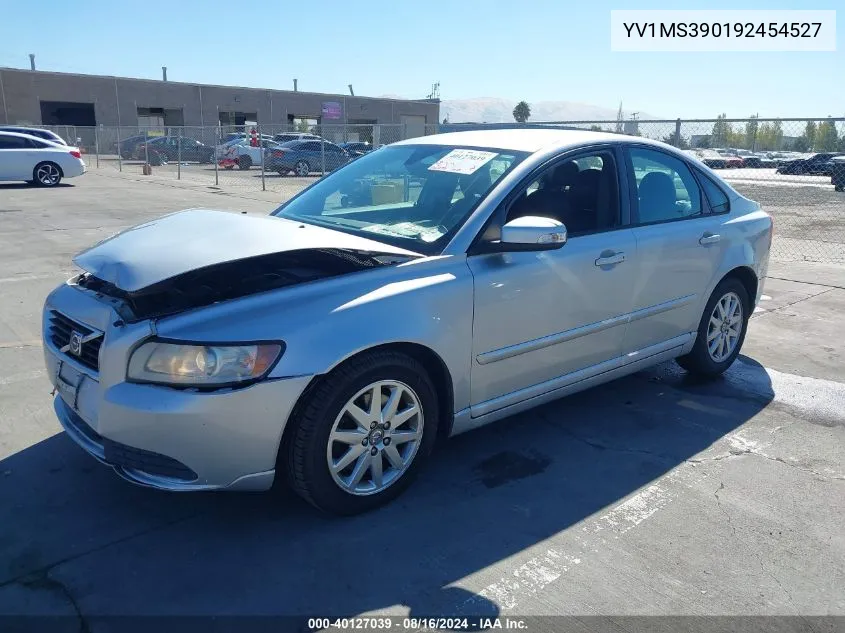 YV1MS390192454527 2009 Volvo S40 2.4I