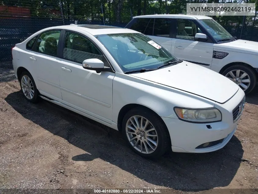 2009 Volvo S40 2.4I VIN: YV1MS382092462119 Lot: 40182880