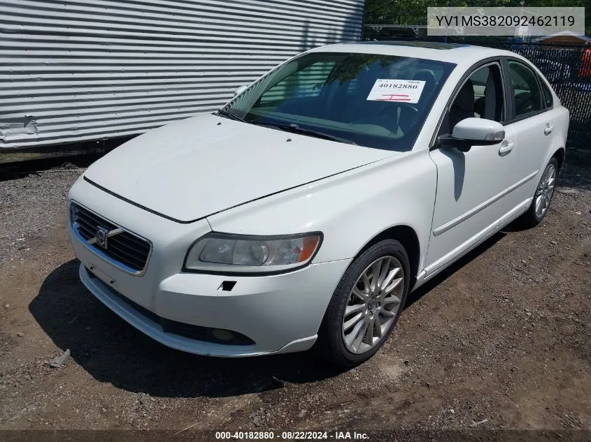 YV1MS382092462119 2009 Volvo S40 2.4I