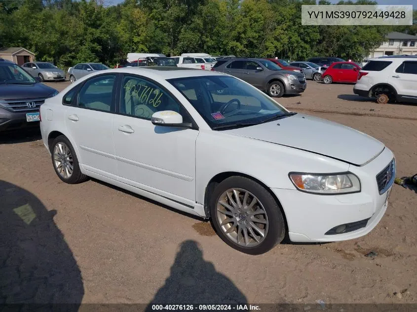 YV1MS390792449428 2009 Volvo S40 2.4I