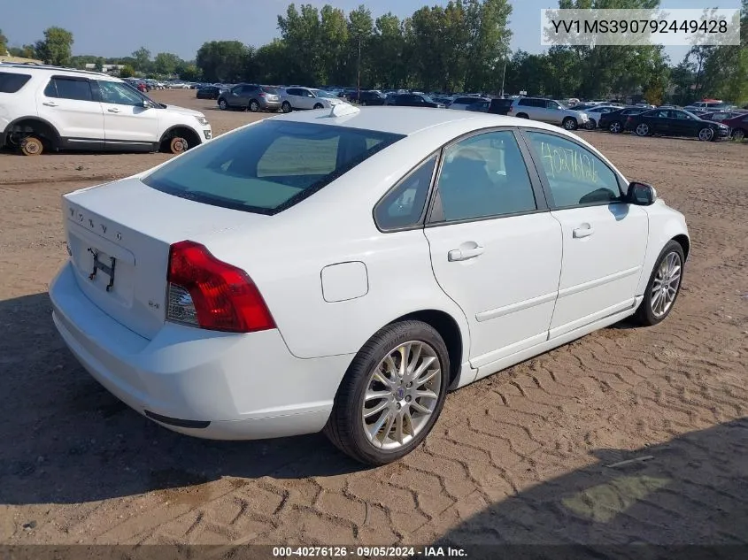 YV1MS390792449428 2009 Volvo S40 2.4I