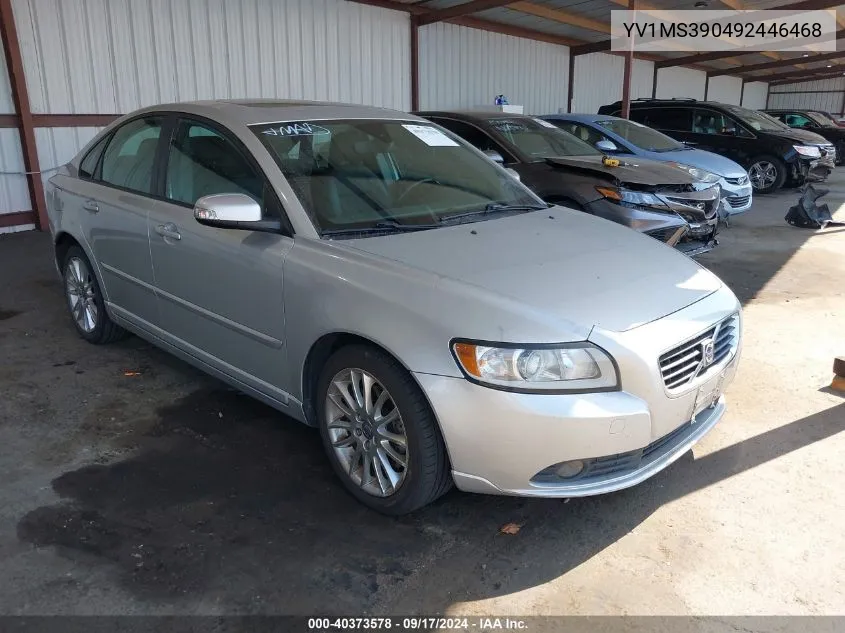 2009 Volvo S40 2.4I VIN: YV1MS390492446468 Lot: 40373578