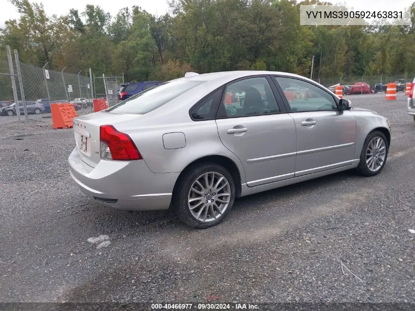 2009 Volvo S40 2.4I VIN: YV1MS390592463831 Lot: 40466977