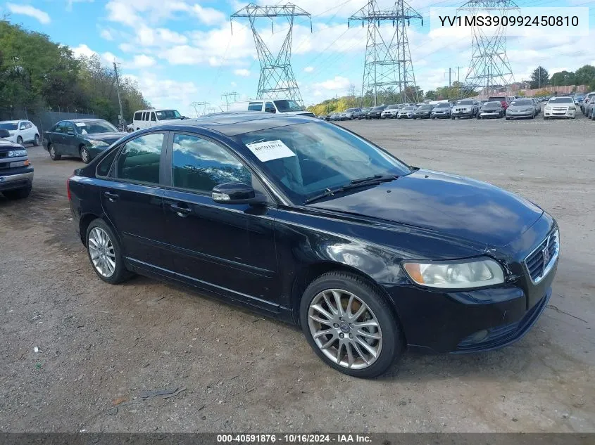 YV1MS390992450810 2009 Volvo S40 2.4I