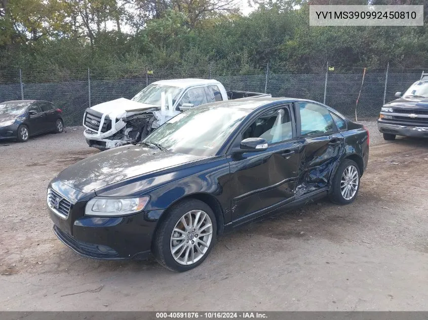 YV1MS390992450810 2009 Volvo S40 2.4I