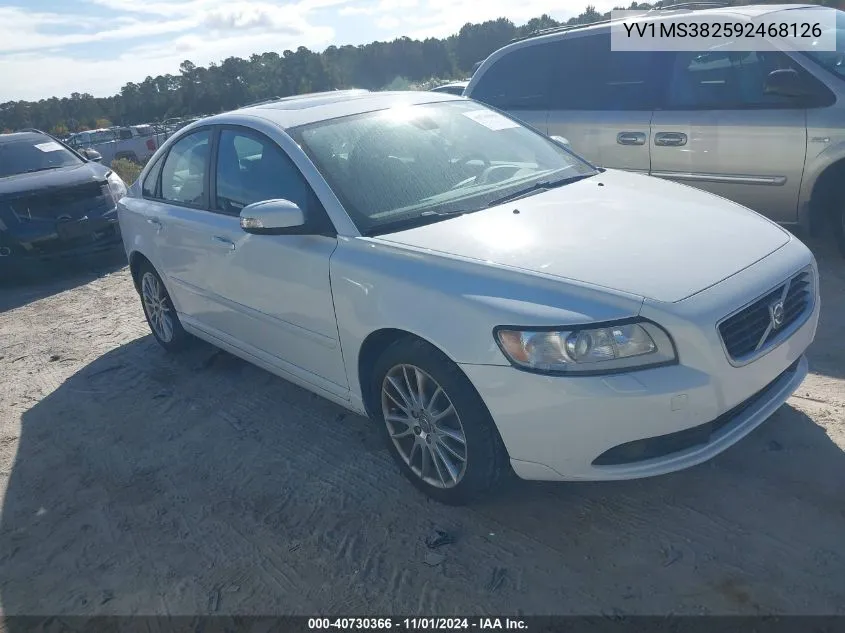 YV1MS382592468126 2009 Volvo S40 2.4I