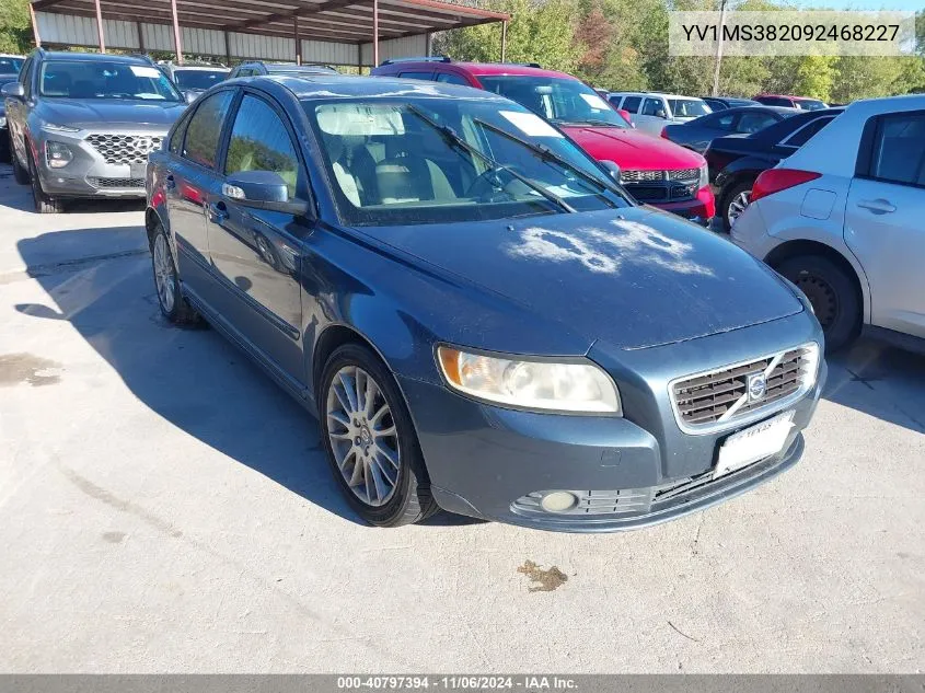 2009 Volvo S40 2.4I VIN: YV1MS382092468227 Lot: 40797394