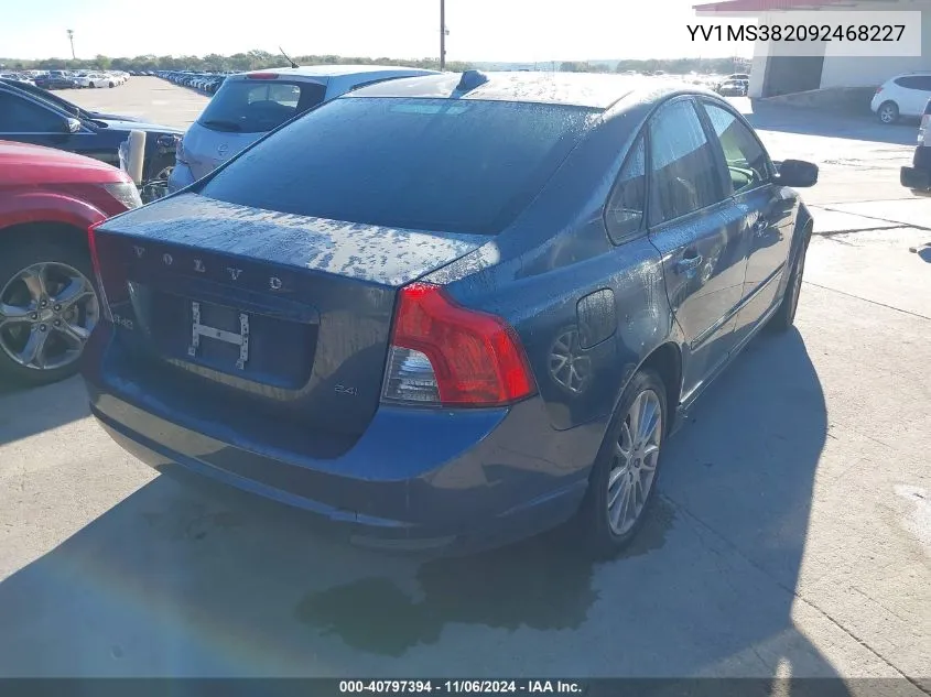 2009 Volvo S40 2.4I VIN: YV1MS382092468227 Lot: 40797394