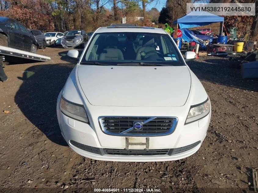 2009 Volvo S40 2.4I VIN: YV1MS382192445880 Lot: 40854501