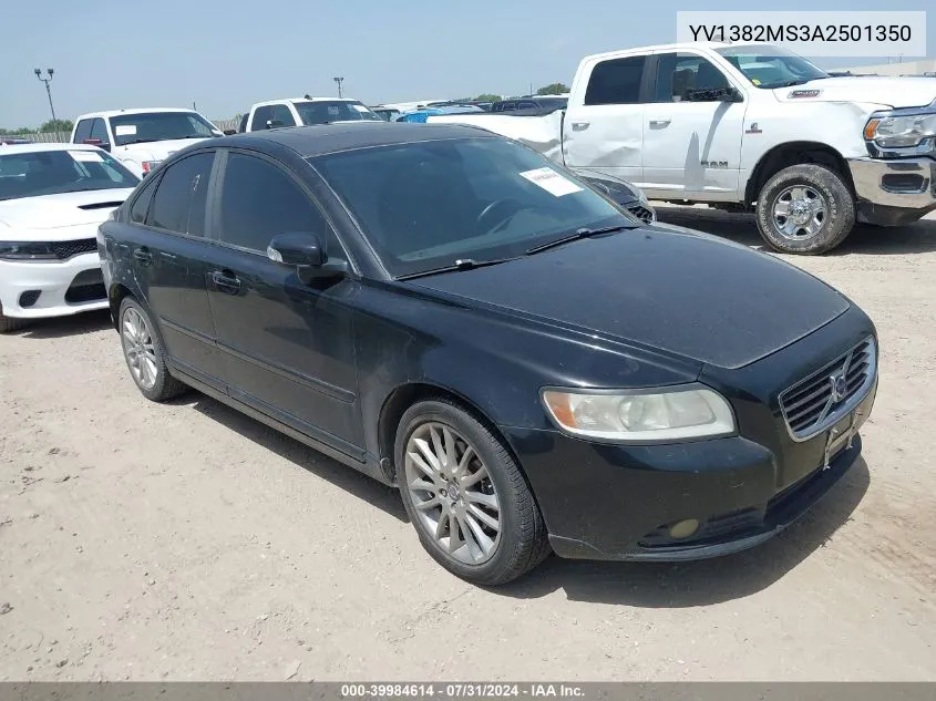 YV1382MS3A2501350 2010 Volvo S40 2.4I