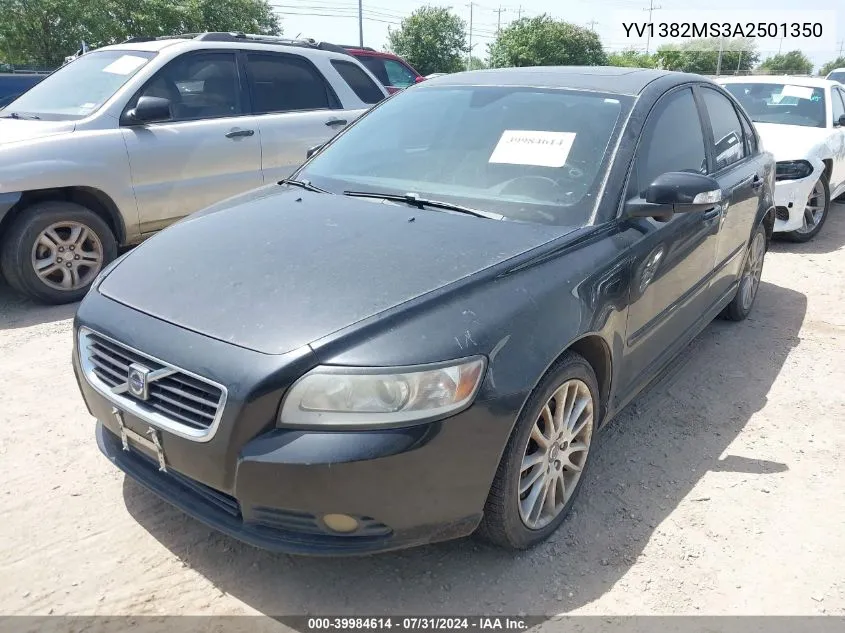 YV1382MS3A2501350 2010 Volvo S40 2.4I