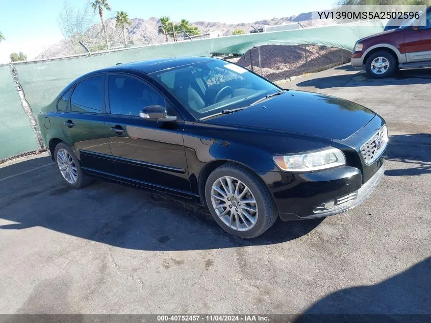 YV1390MS5A2502596 2010 Volvo S40 2.4I