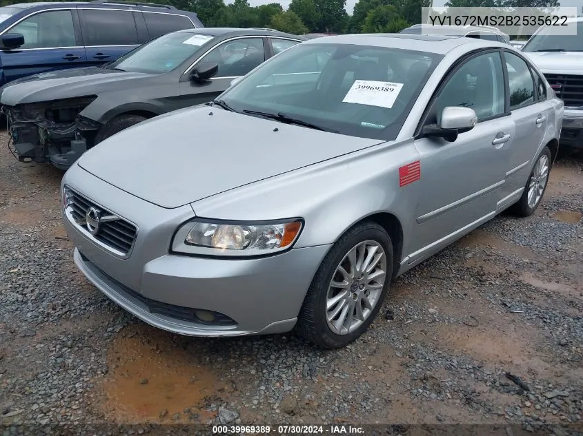 2011 Volvo S40 T5/T5 R-Design VIN: YV1672MS2B2535622 Lot: 39969389