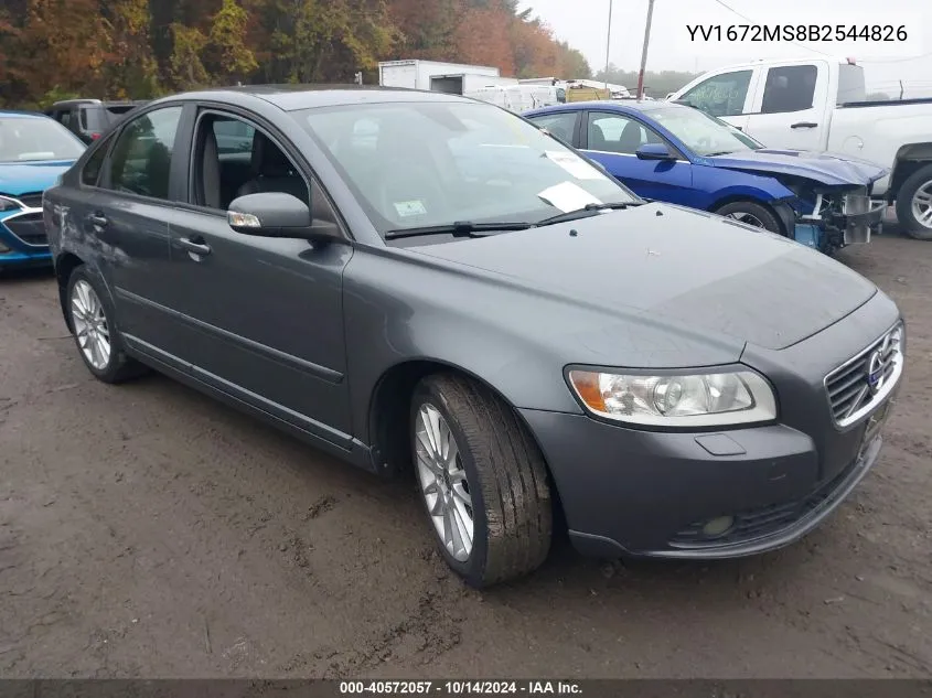 YV1672MS8B2544826 2011 Volvo S40 T5