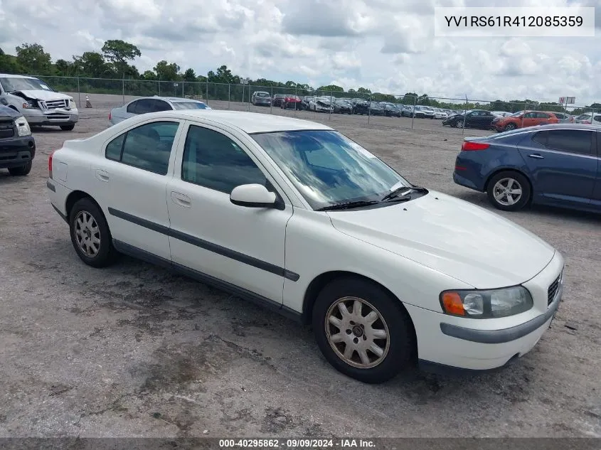 2001 Volvo S60 VIN: YV1RS61R412085359 Lot: 40295862