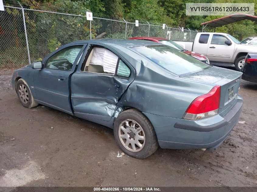 YV1RS61R612086433 2001 Volvo S60 2.4/2.4 A