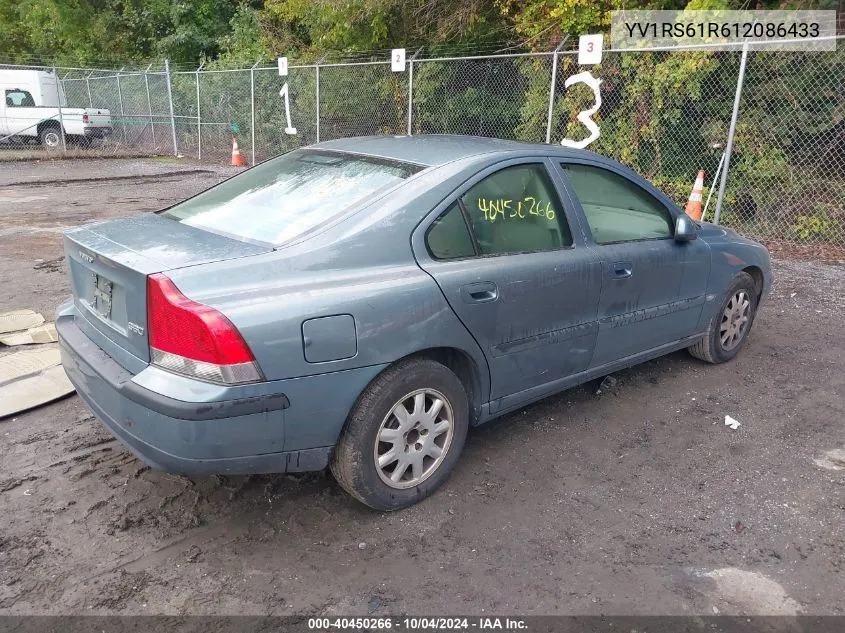 YV1RS61R612086433 2001 Volvo S60 2.4/2.4 A