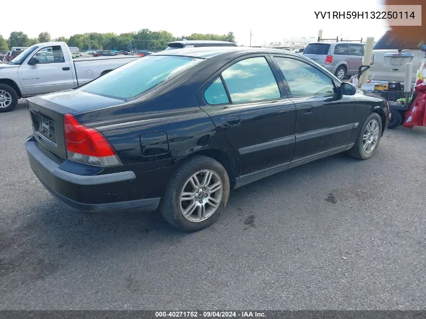 YV1RH59H132250114 2003 Volvo S60 2.5T Awd