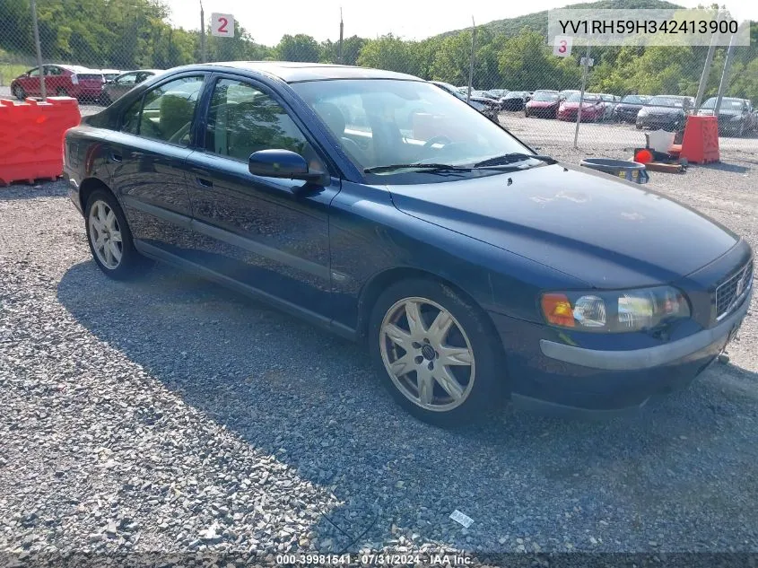 2004 Volvo S60 2.5T Awd VIN: YV1RH59H342413900 Lot: 39981541