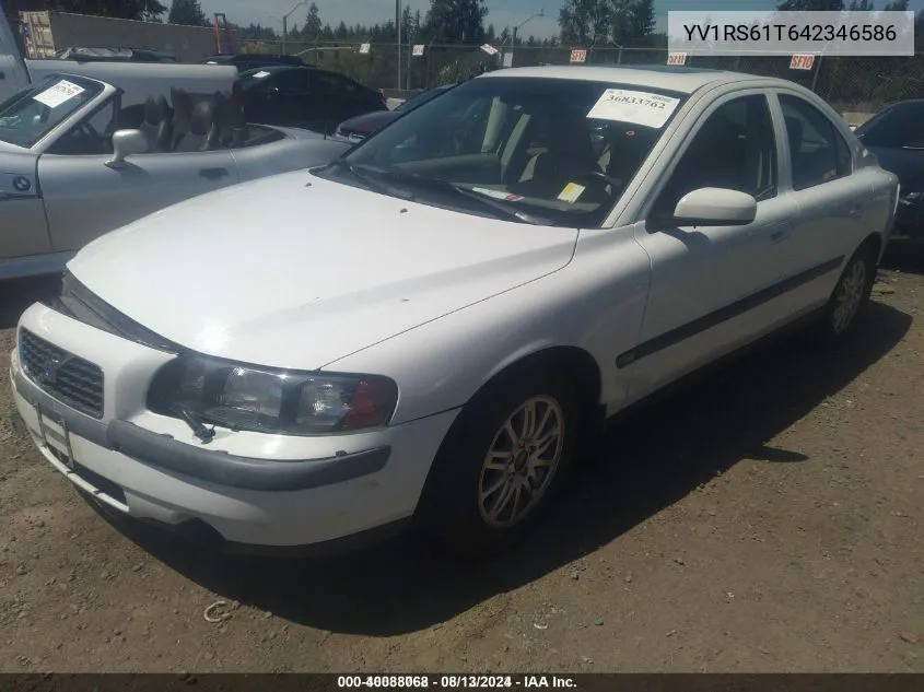 YV1RS61T642346586 2004 Volvo S60 2.4