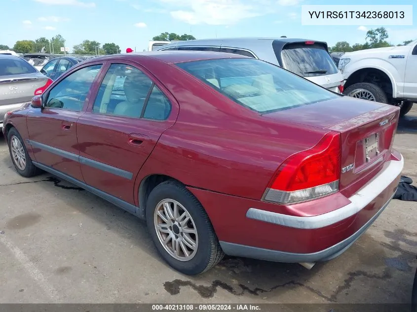 YV1RS61T342368013 2004 Volvo S60 2.4