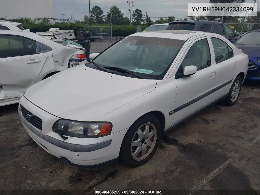 YV1RH59H042334099 2004 Volvo S60 2.5T Awd