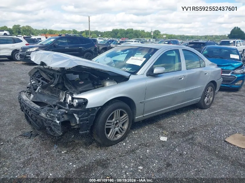 YV1RS592552437601 2005 Volvo S60 2.5T