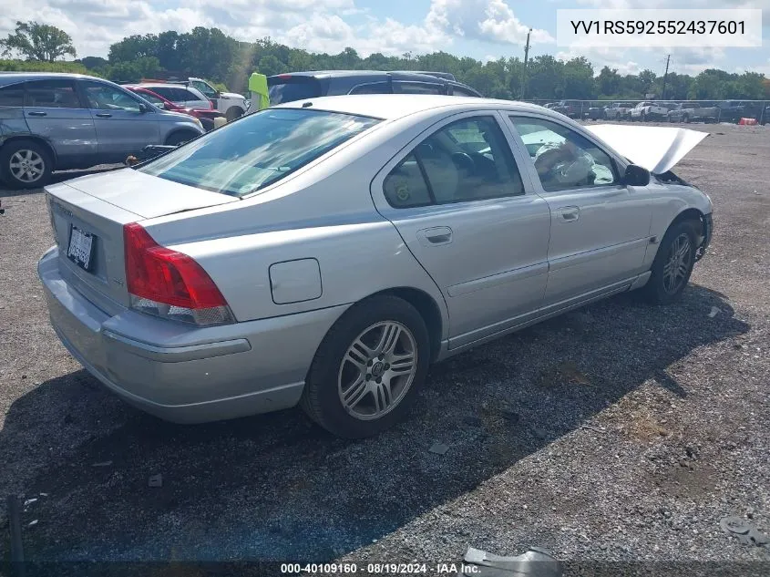 YV1RS592552437601 2005 Volvo S60 2.5T