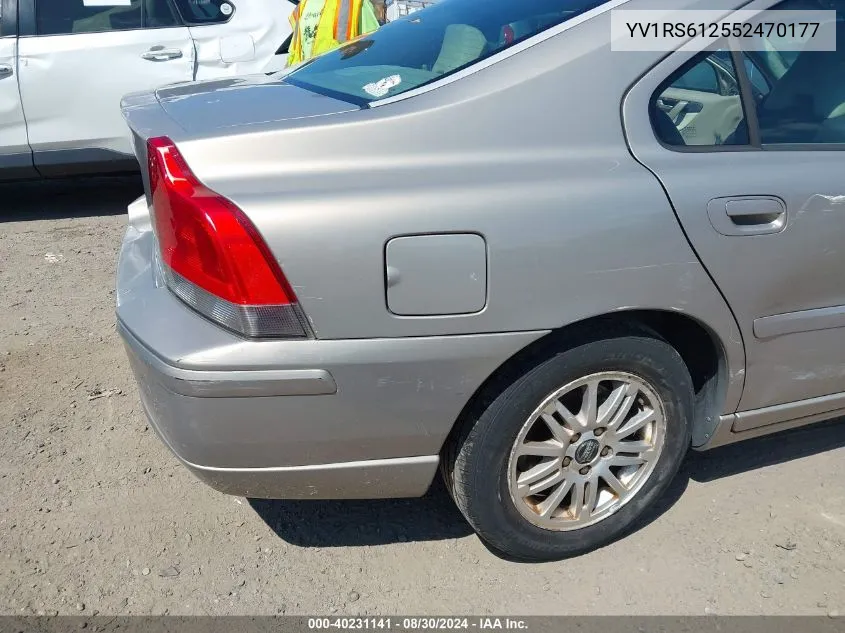 YV1RS612552470177 2005 Volvo S60 2.4