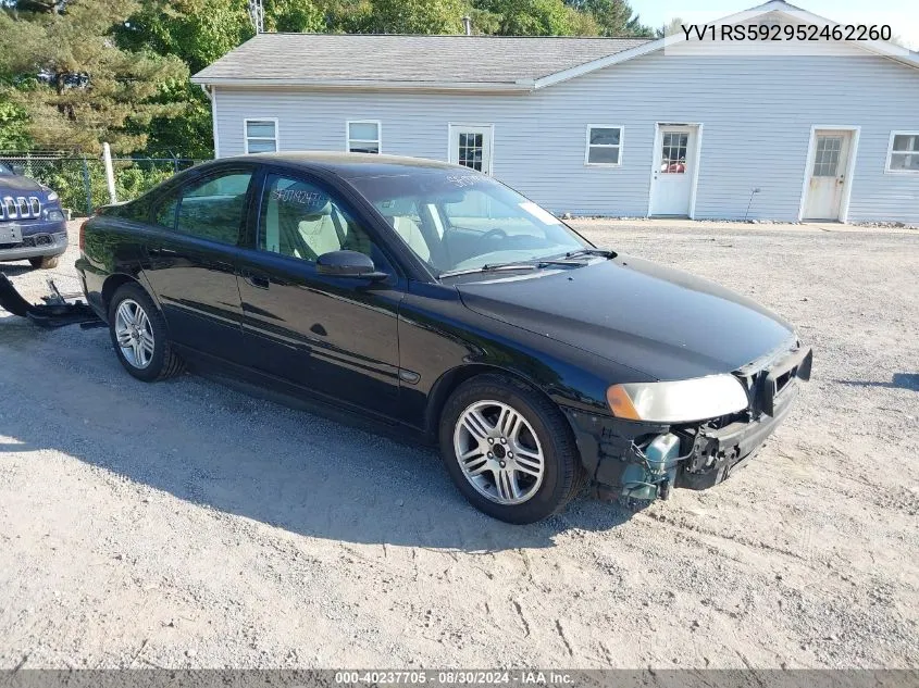 2005 Volvo S60 2.5T VIN: YV1RS592952462260 Lot: 40237705