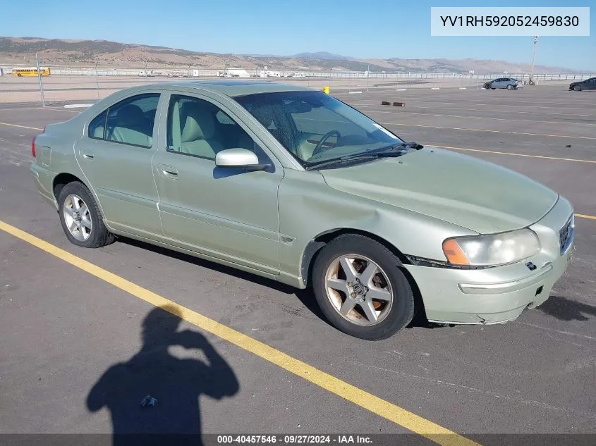 YV1RH592052459830 2005 Volvo S60 2.5T Awd