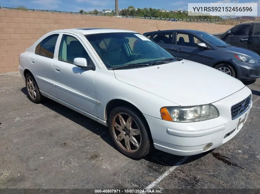 2005 Volvo S60 2.5T VIN: YV1RS592152456596 Lot: 40507971