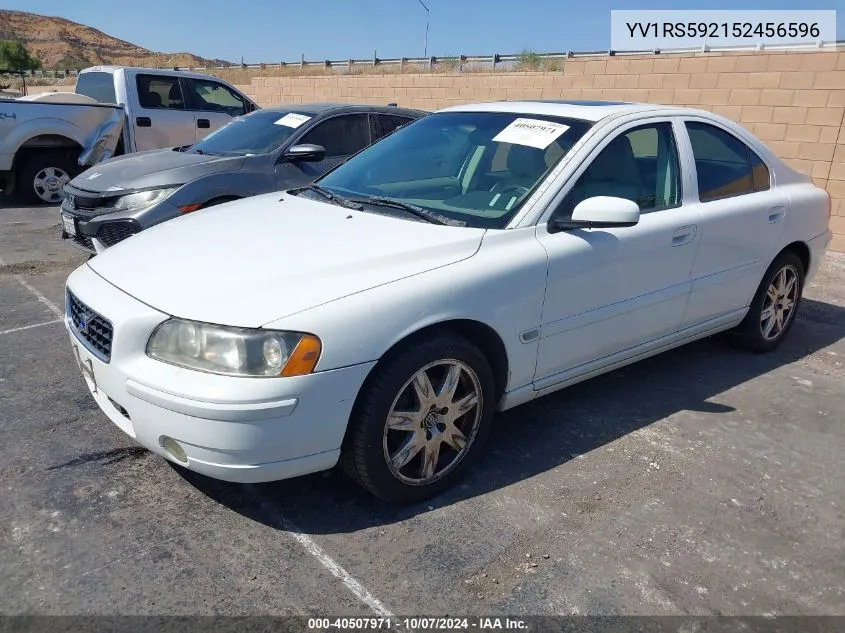 2005 Volvo S60 2.5T VIN: YV1RS592152456596 Lot: 40507971