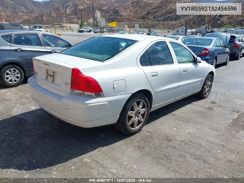 2005 Volvo S60 2.5T VIN: YV1RS592152456596 Lot: 40507971