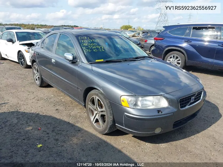 2006 Volvo S60 2.5T VIN: YV1RS592362556927 Lot: 12114720