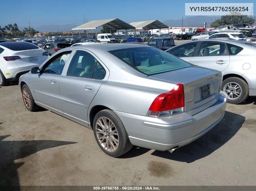 2006 Volvo S60 T5 VIN: YV1RS547762556254 Lot: 39766755