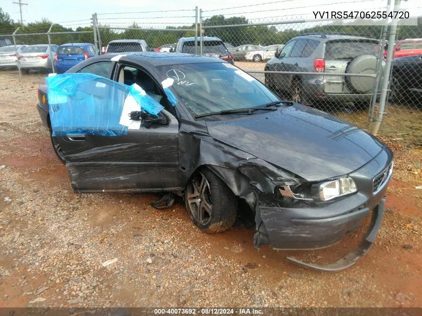 YV1RS547062554720 2006 Volvo S60 T5