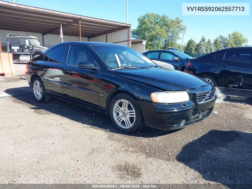 2006 Volvo S60 2.5T VIN: YV1RS592062557713 Lot: 40249053